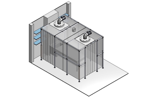 CBC Laminar Airflow Containment Units.